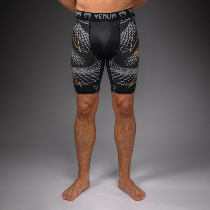 Къс клин - Venum Matupa Vale Tudo Shorts - Black/Grey/Gold​